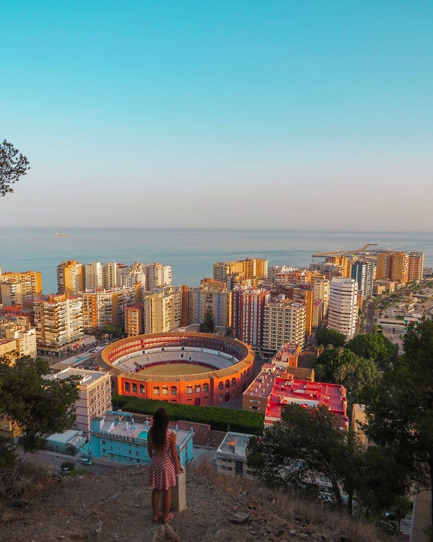 22 Unusual Things to Do in Malaga - Written by a Local 11 Photo from Gibralfaro viewpoint in Malaga, Spain.