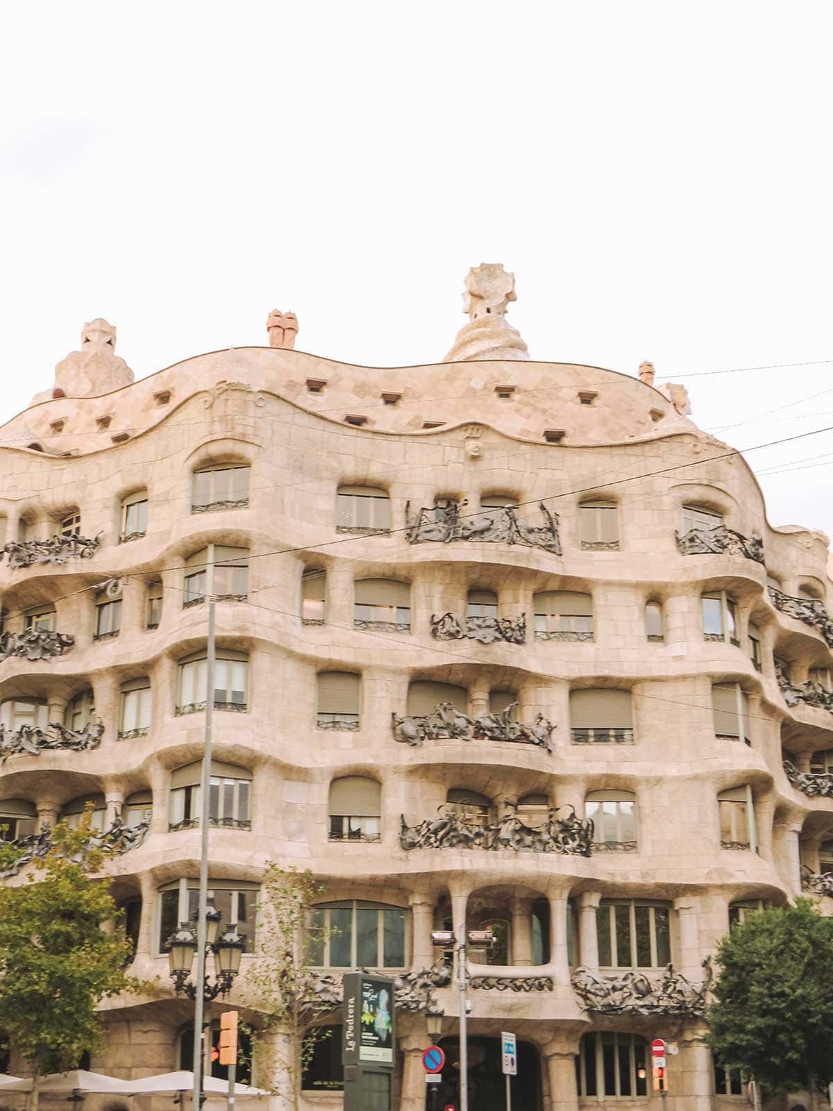 26 Most Instagrammable Places in Barcelona 10 Casa Mila in Barcelona, Spain.