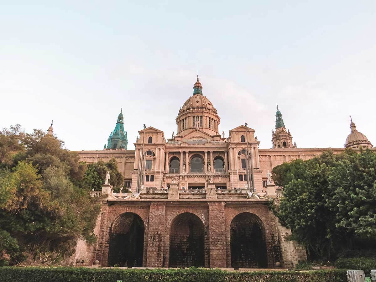 26 Most Instagrammable Places in Barcelona 22 Magic Fountain Barcelona at sunset.