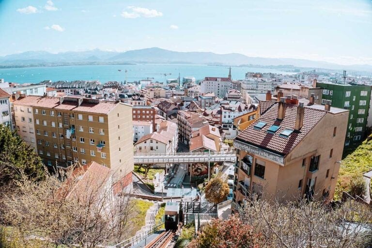 Santander city view