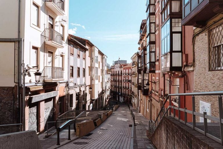 a street in santander spain