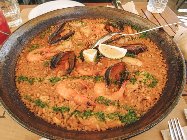 seafood paella