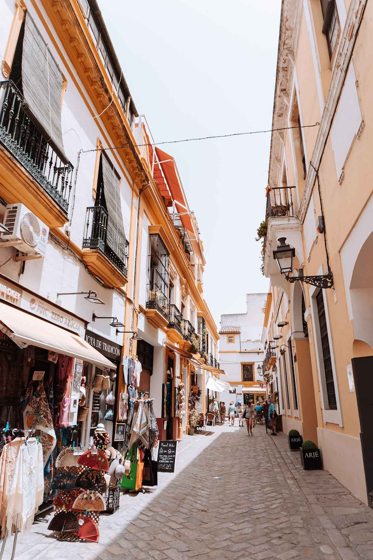a small street in seville