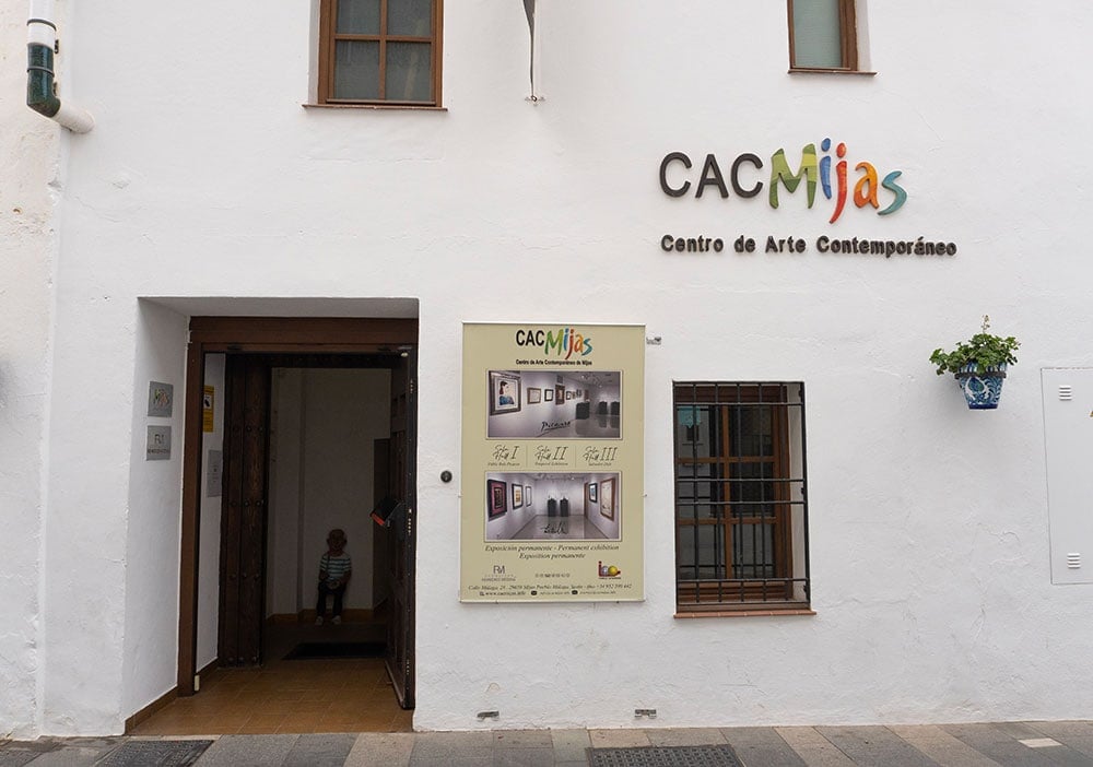 Museum of contemporary art in mijas pueblo.