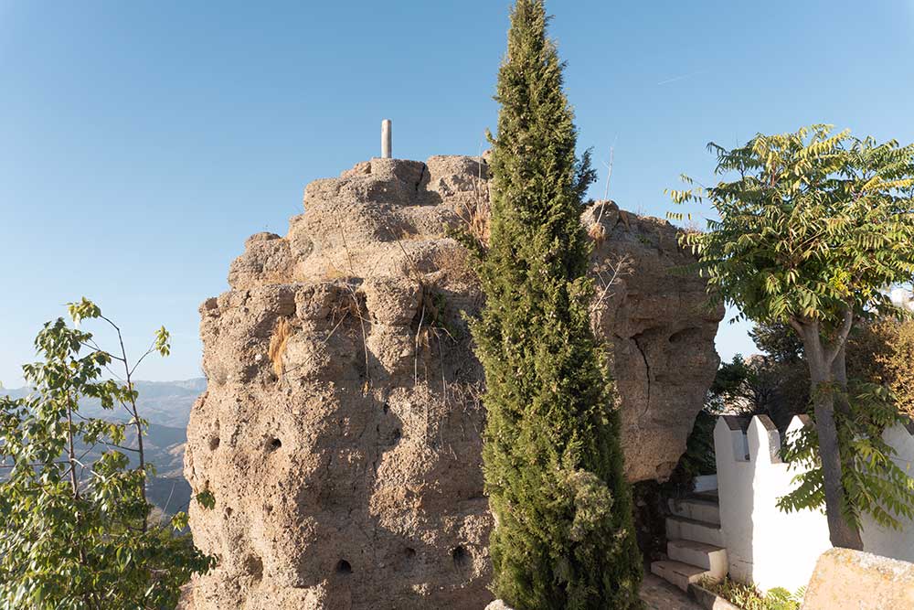 Remains of the Castle of comares.