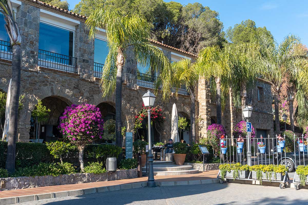 Parador hotel in Malaga.