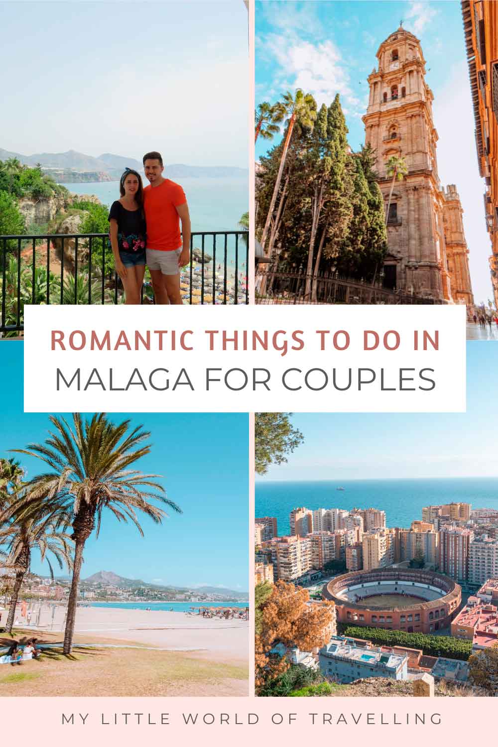 Pinterest pin that reads things to do in malaga for couples.