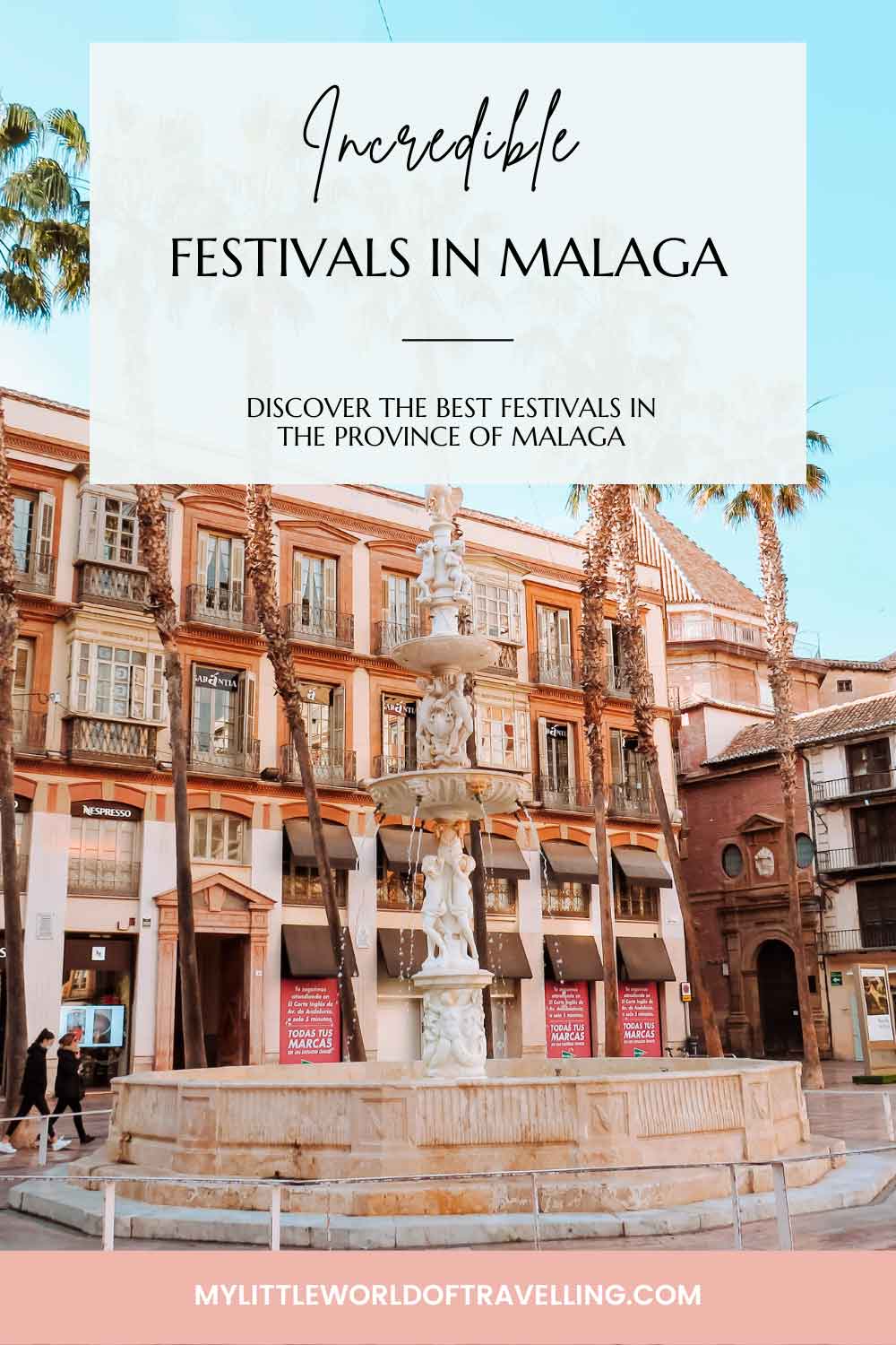 a picture of malaga city centre