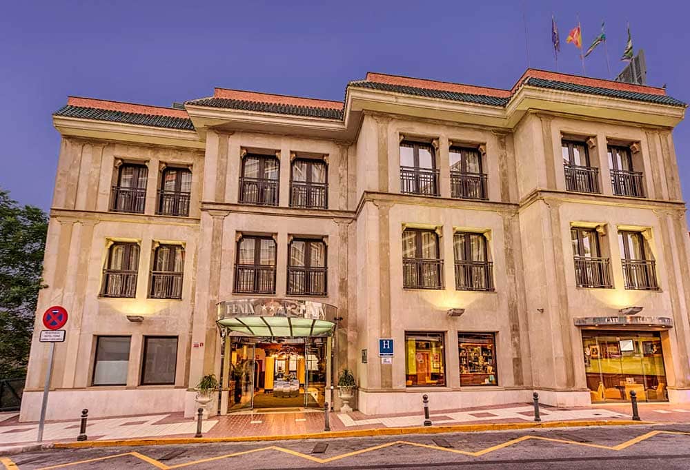 Front of Fenix hotel, Torremolinos, Spain