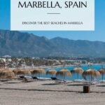 A beach in Marbella, Spain