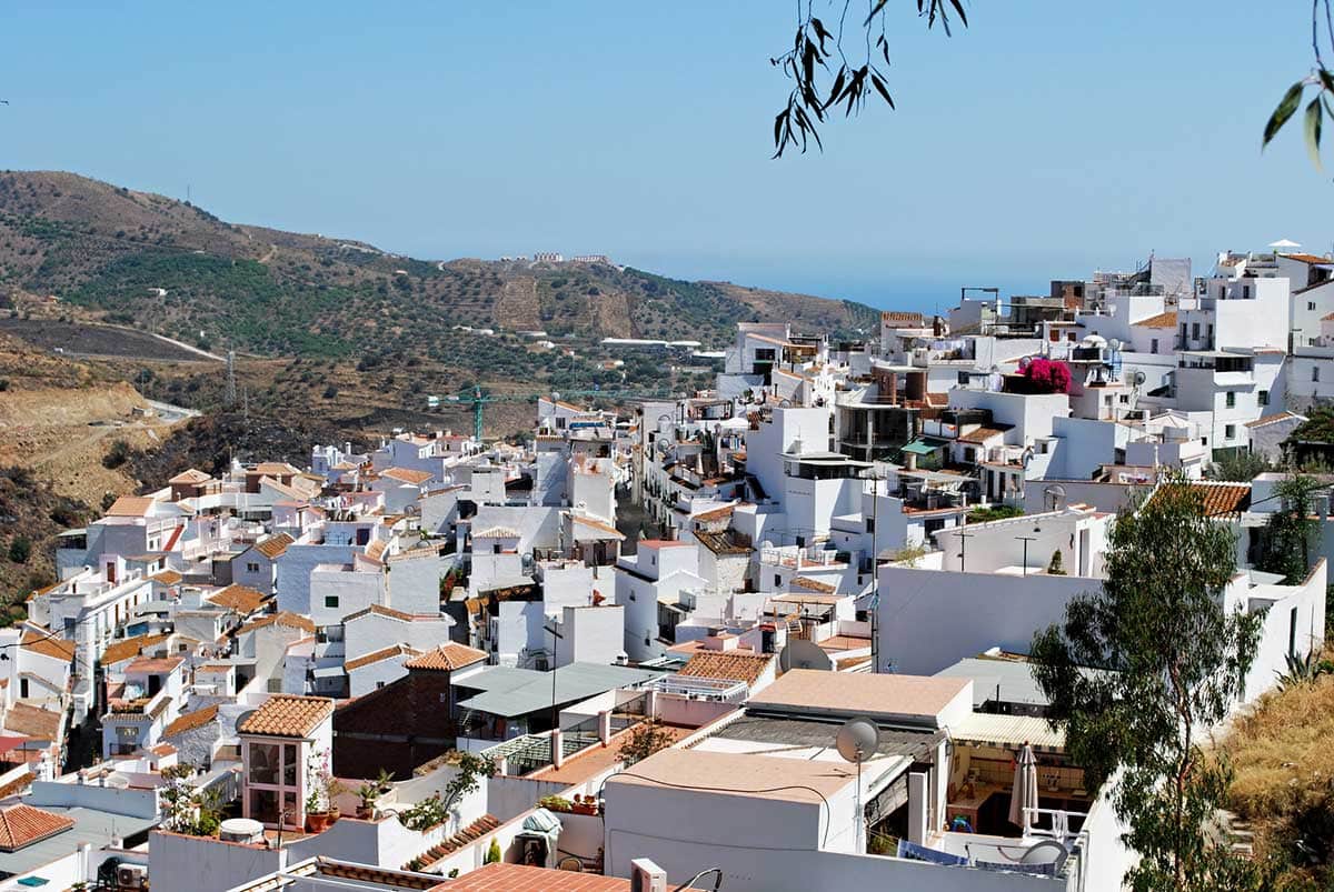 12 Day Trips From Nerja That Are Really Worth Doing 3 A view of Torrox white buildings.