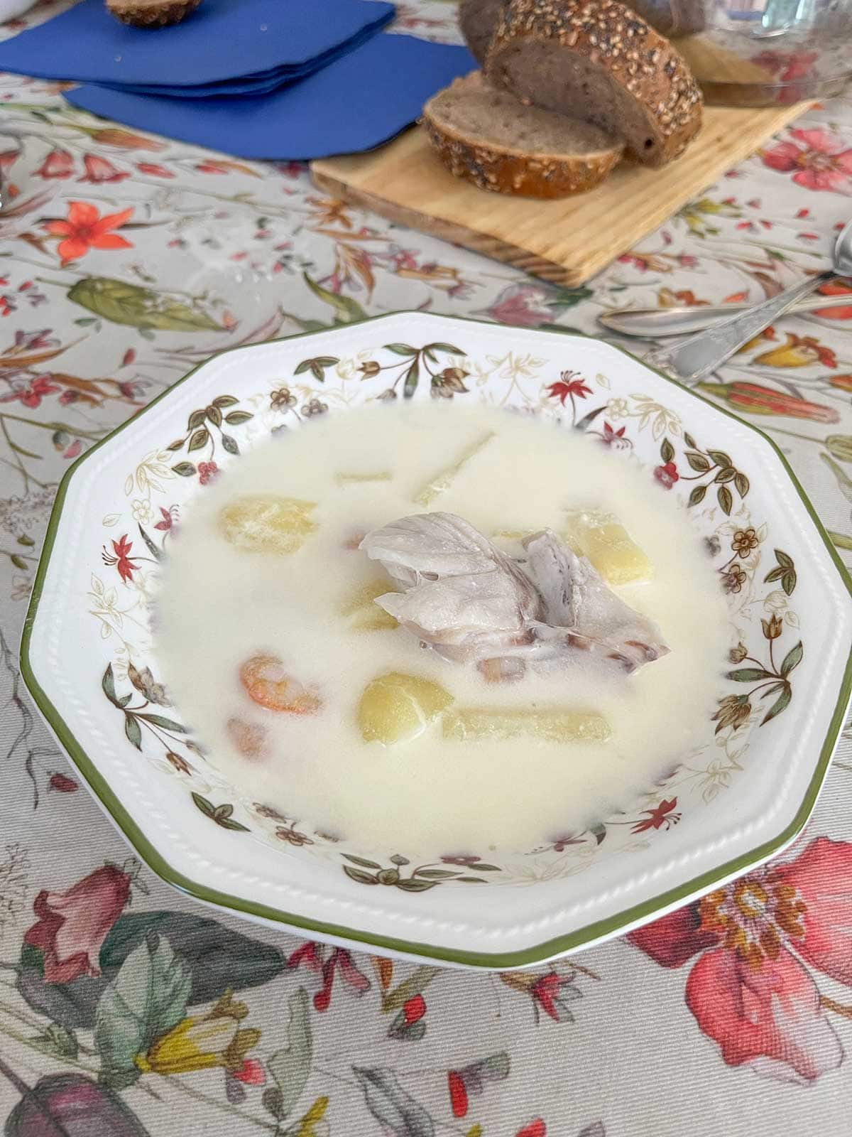 What to Eat in Malaga (Food Guide by a Local) 5 Gazpachuelo, a fish stew made in Malaga.