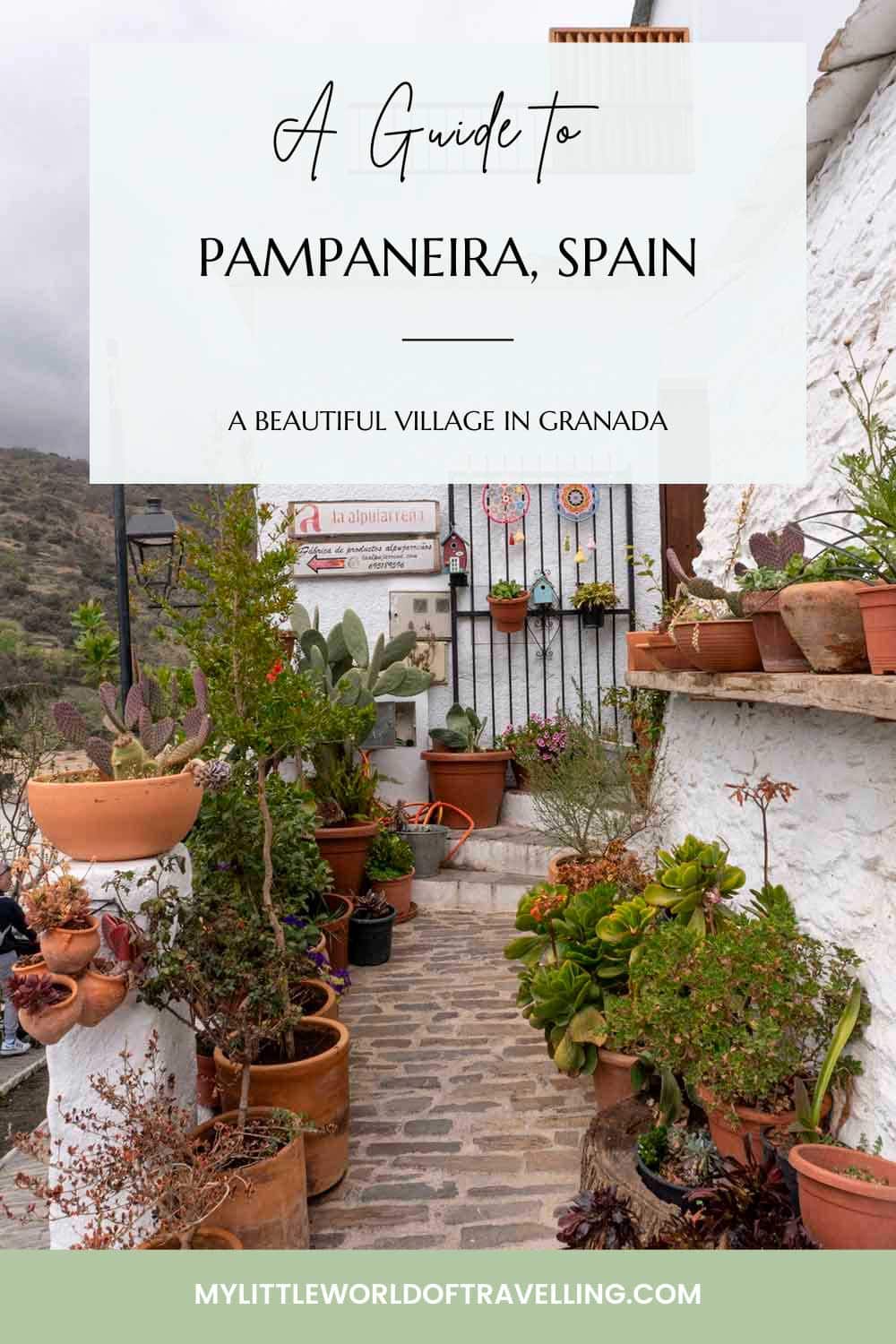 Photo of a street in Pampaneira, Granada, Andalusia