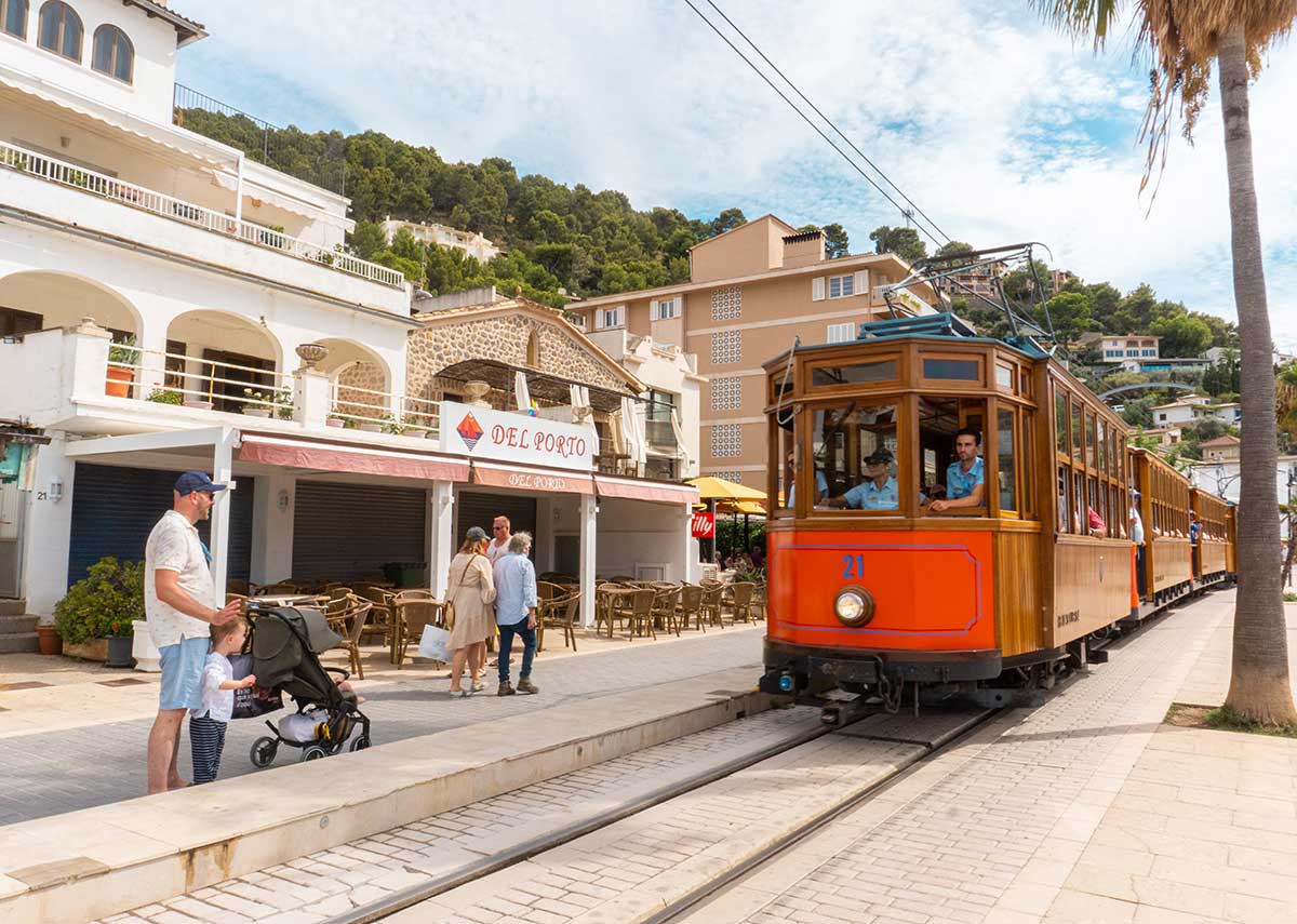 Port de Soller tram.