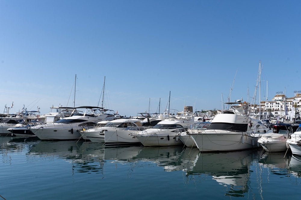 Boats in Puerto Banus, Marbella, Spain