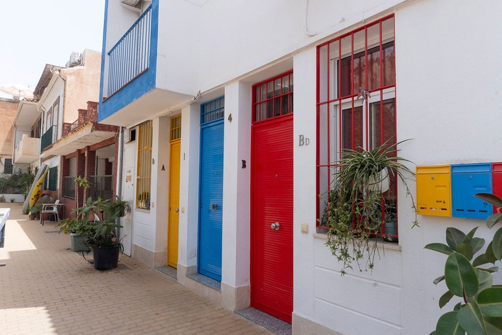 Pedregalejo: Malaga's Traditional Fishing Neighbourhood 7 Colourful doors in pedregalejo, malaga, spain