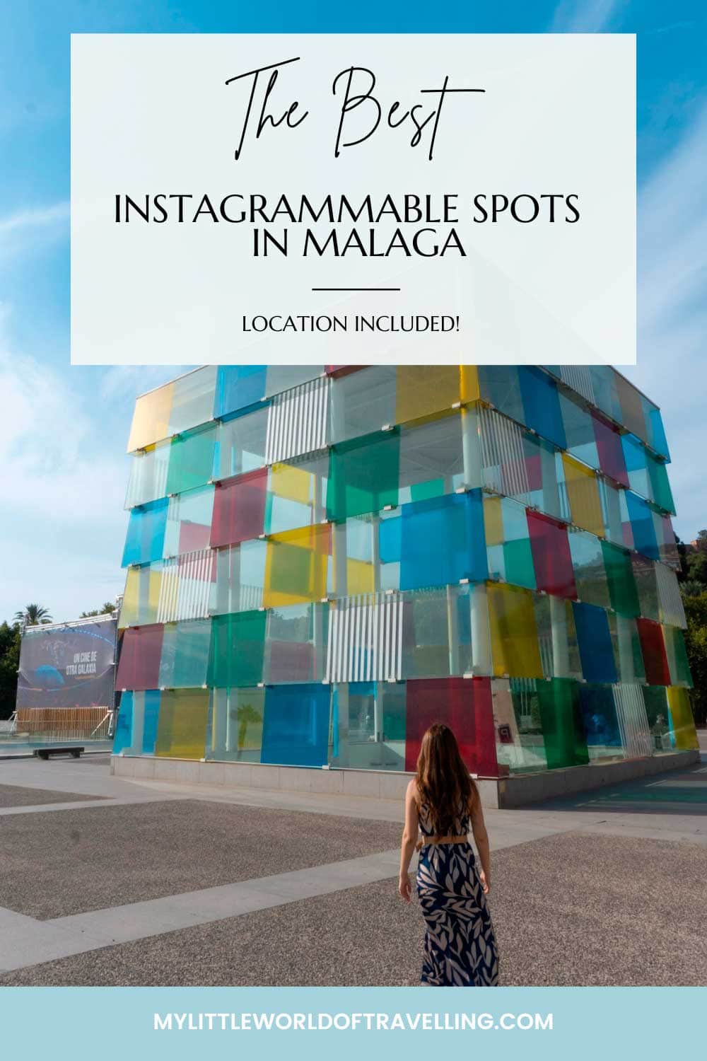 Pinterest pin that reads Malaga instagram spots 