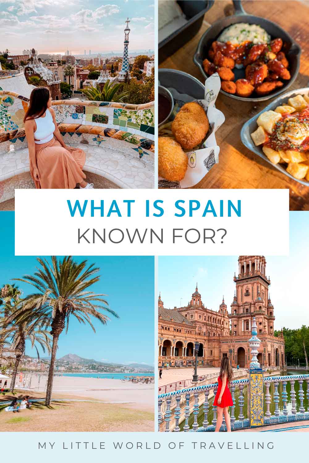 Pinterest pin that reads what is spain known for