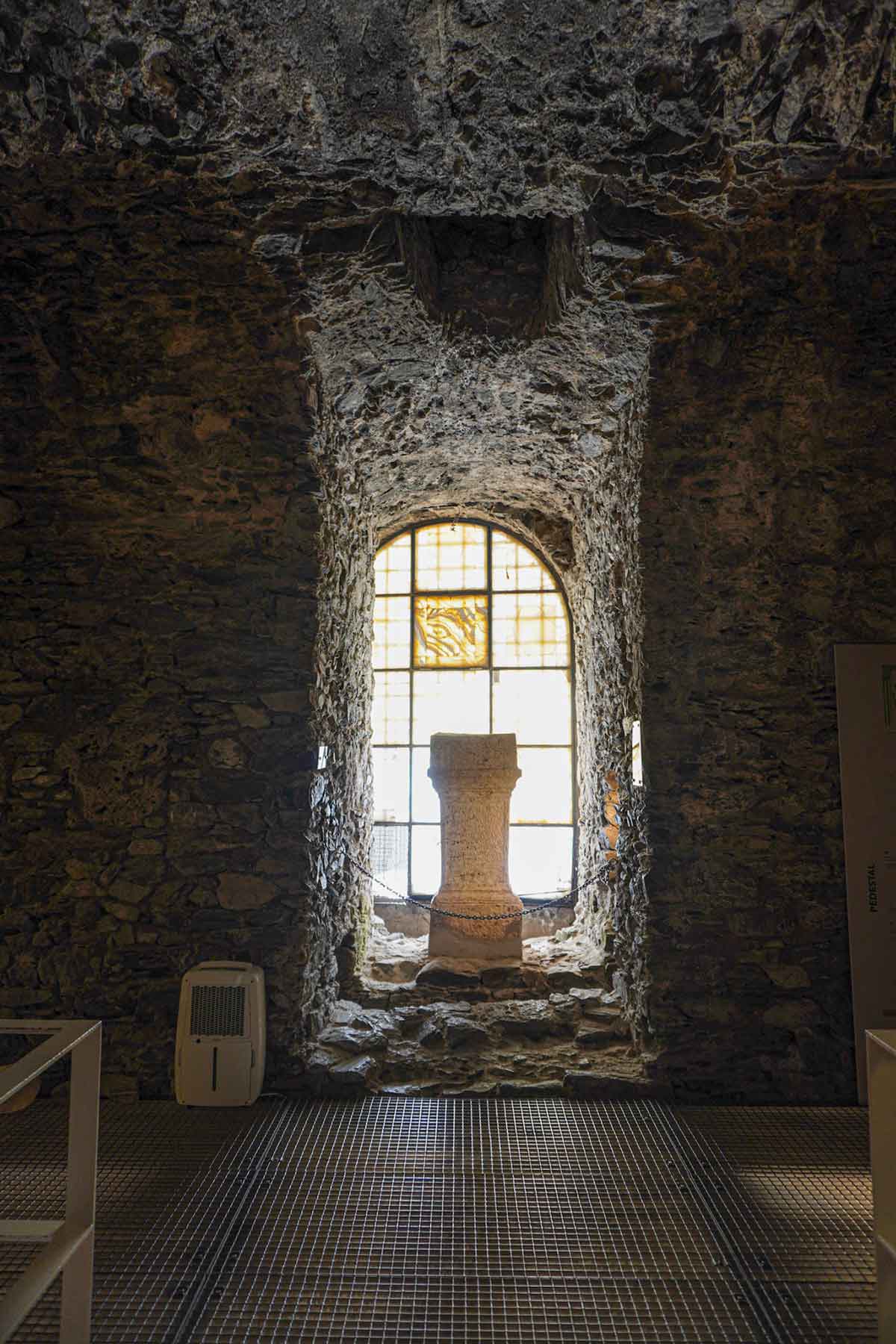 An archaeological remain at Cueva de los Siete Palacios in Almuñecar, Spain.
