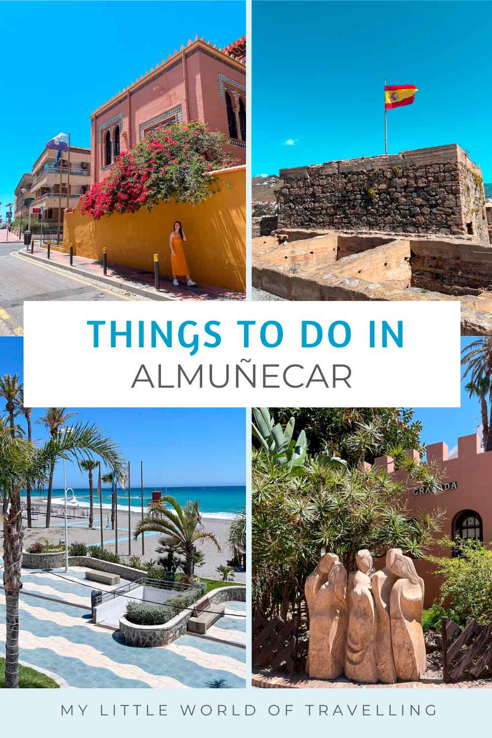 Pinterest pin that reads the best things to do in Almuñecar, Spain.