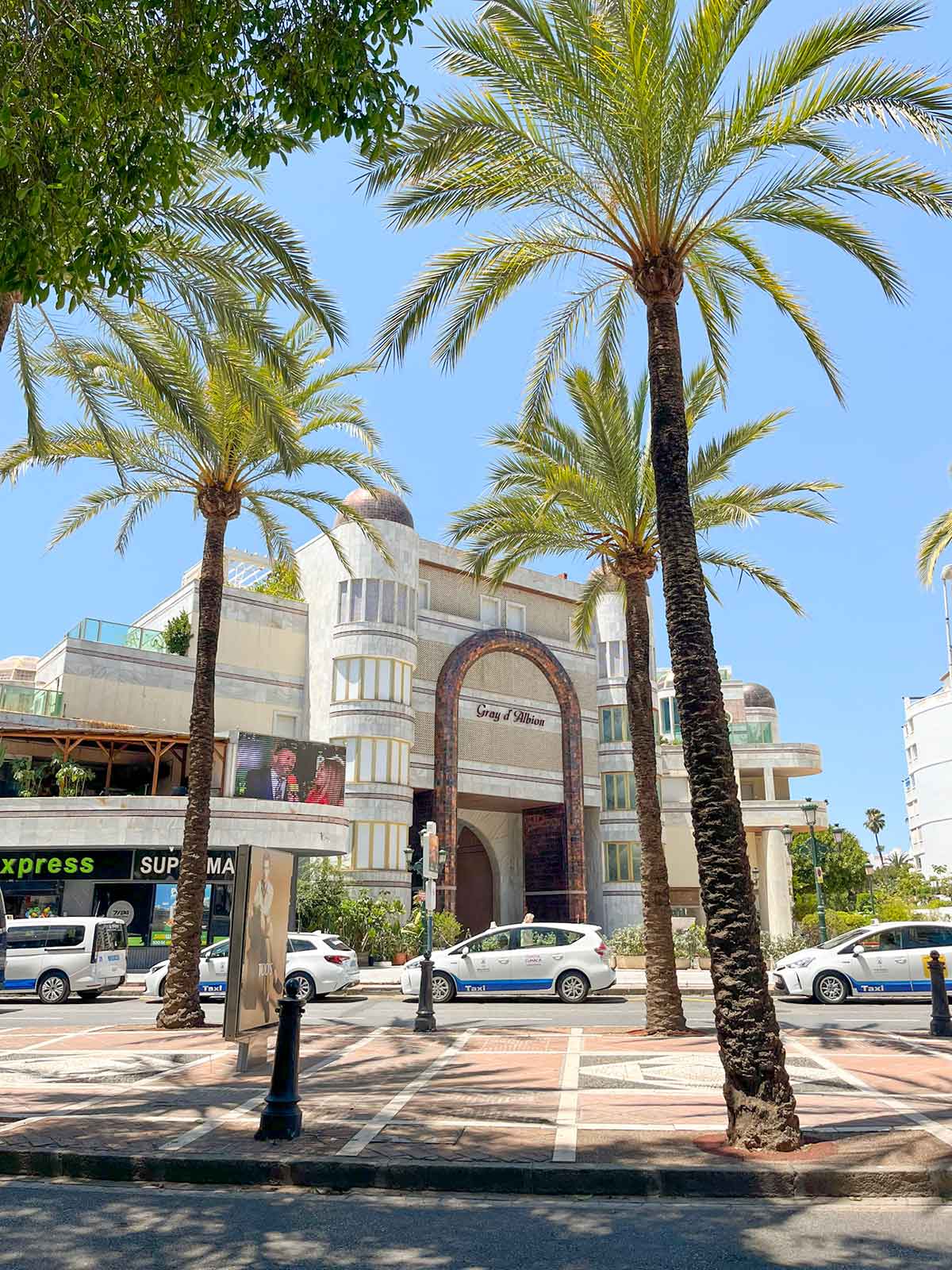 Paseo de las Estrellas near Puerto Banus.