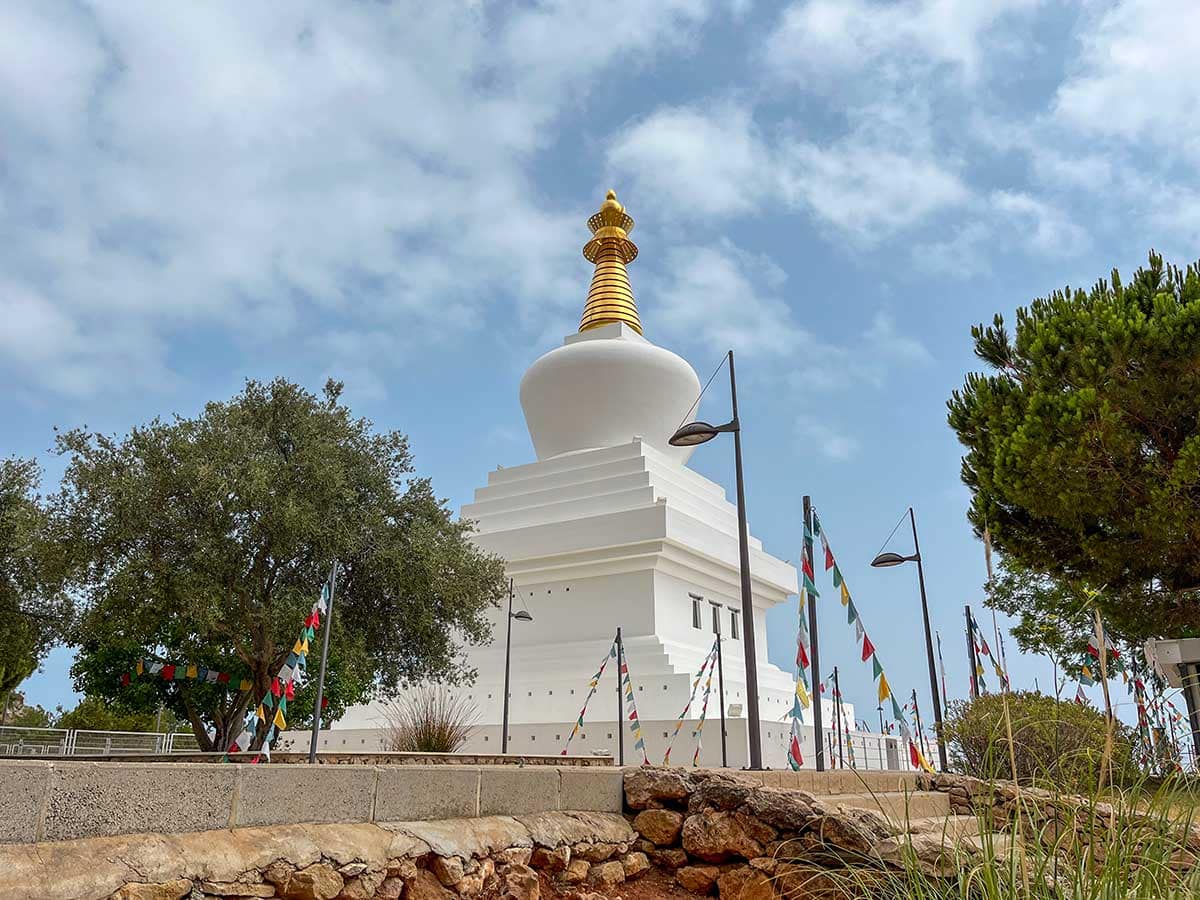 11 Beautiful Photo Spots in Benalmadena 8 A photo of the Buddhist temple in Benalmadena, Spain.