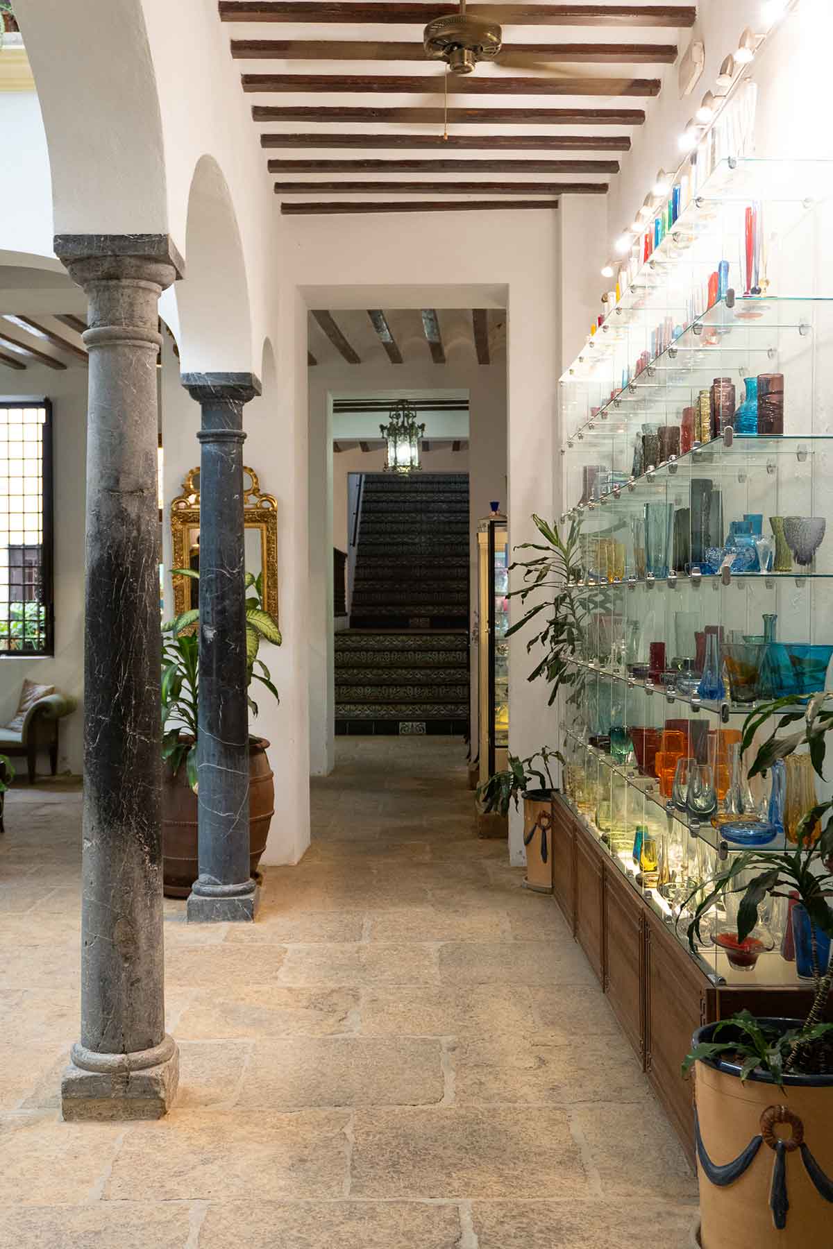 Glass Museum in Malaga, Spain.