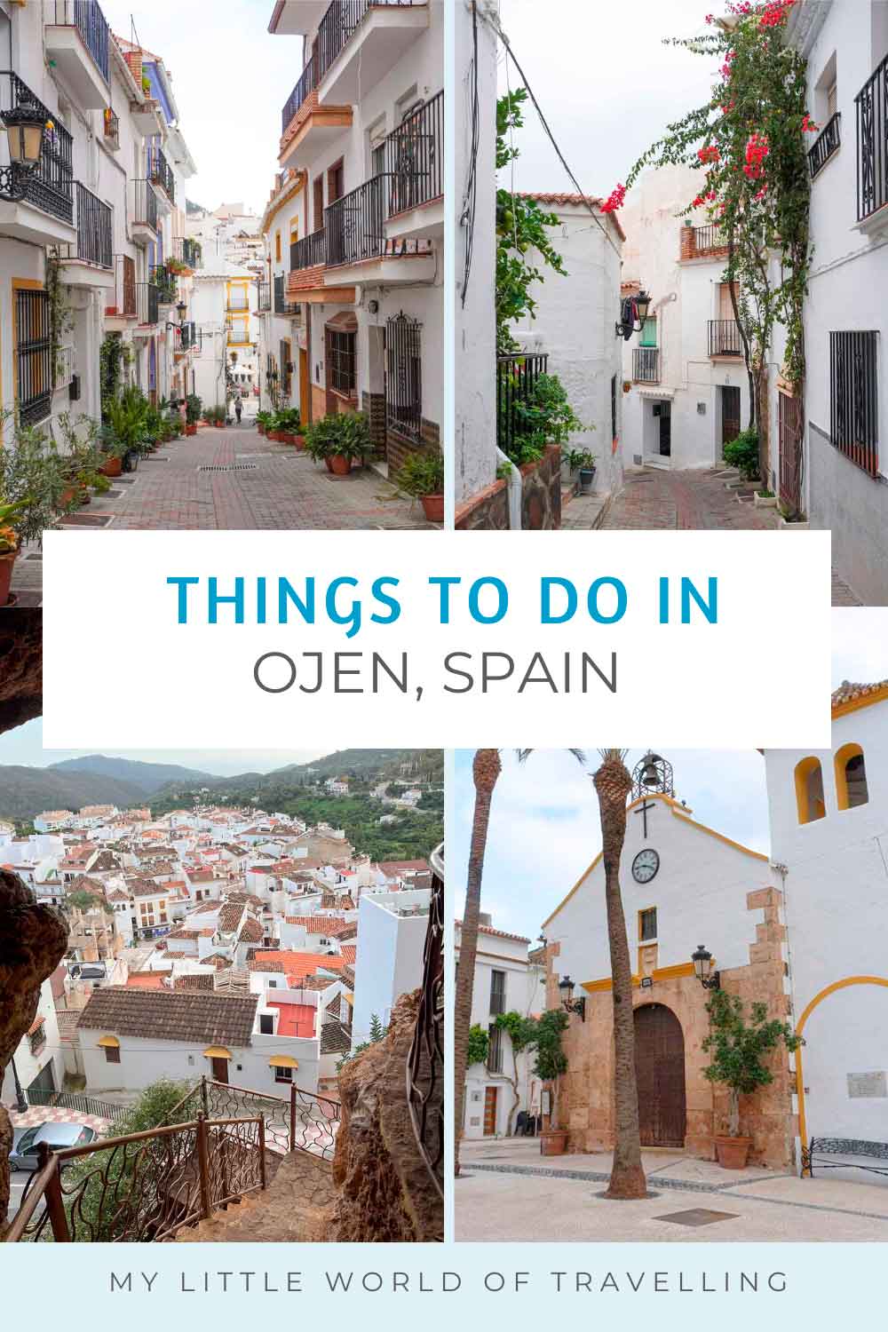 Pinterest pin that reads the best things to do in Ojen.