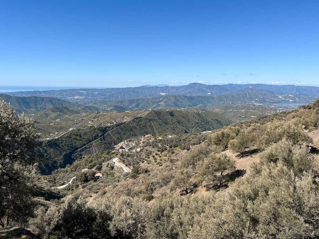 17 Incredible Reasons to Visit Andalucia 8 Mountain views from El Saltillo hiking trail.