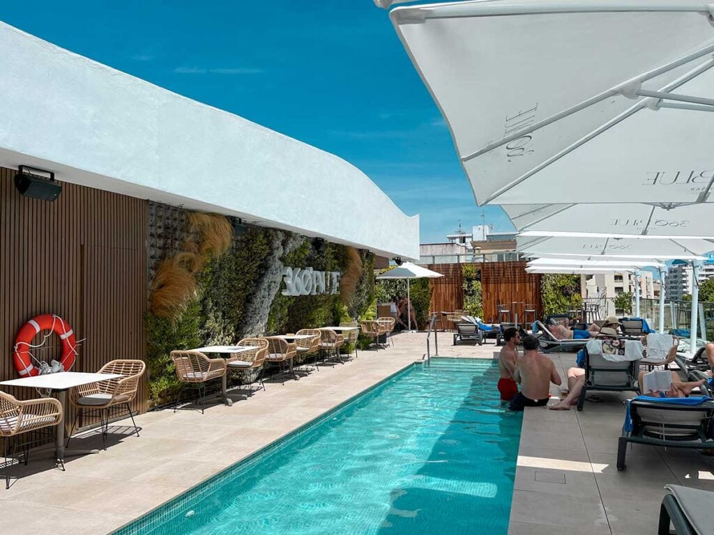 The Best Of Marbella in April (Things to Do, Weather and Local Tips!) 8 360 Blue Rooftop at Obal Urban Hotel.