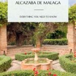 Pinterest pin that reads tips for visiting Alcazaba de Malaga.