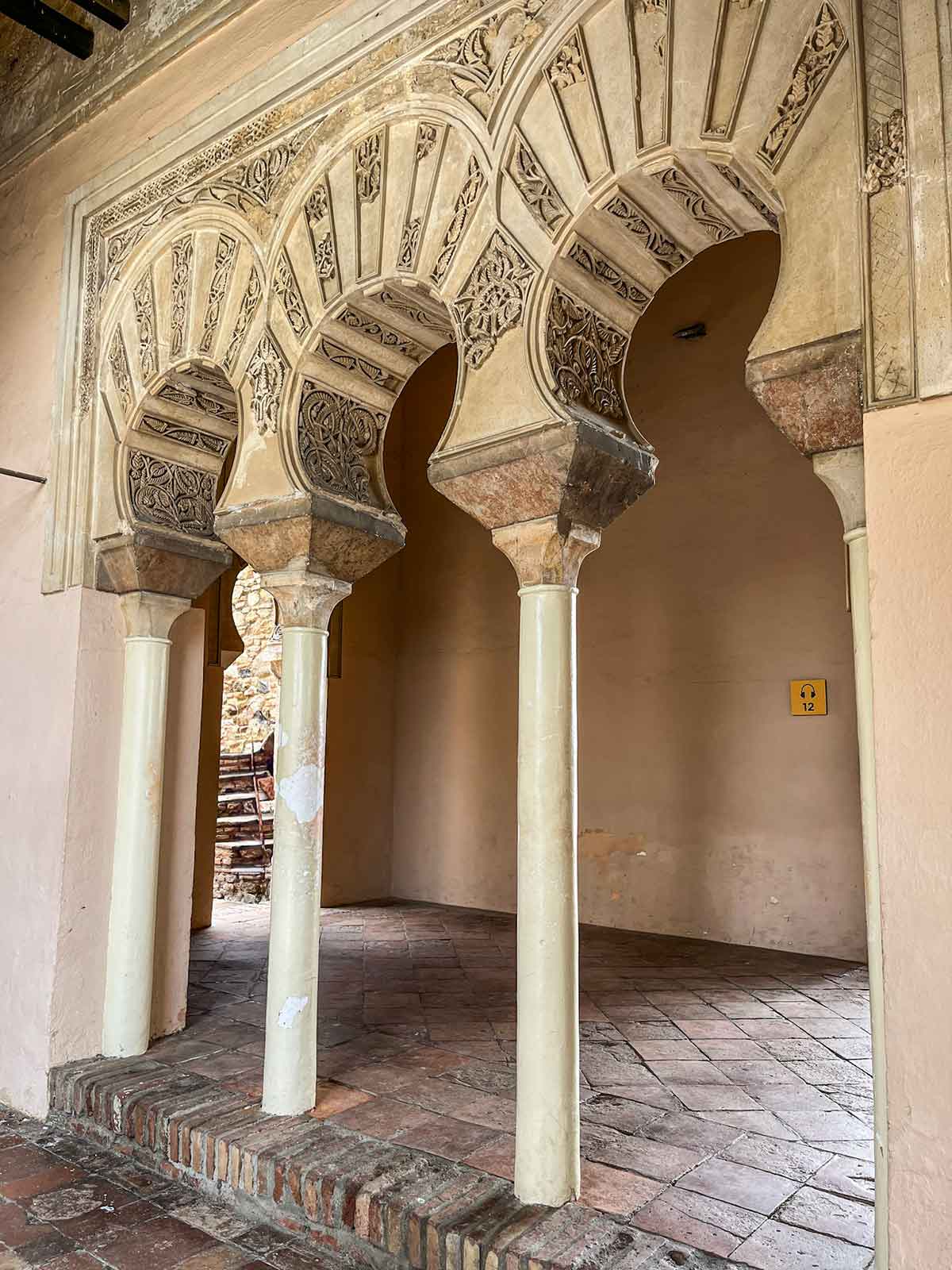 The Ultimate Guide to Exploring Alcazaba de Malaga 7 Moorish arch Alcazaba