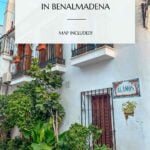 Pinterest pin that reads the most instagrammable spots in Benalmadena.