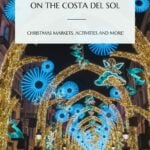 Pin that shows Malaga Christmas lights from previous years.