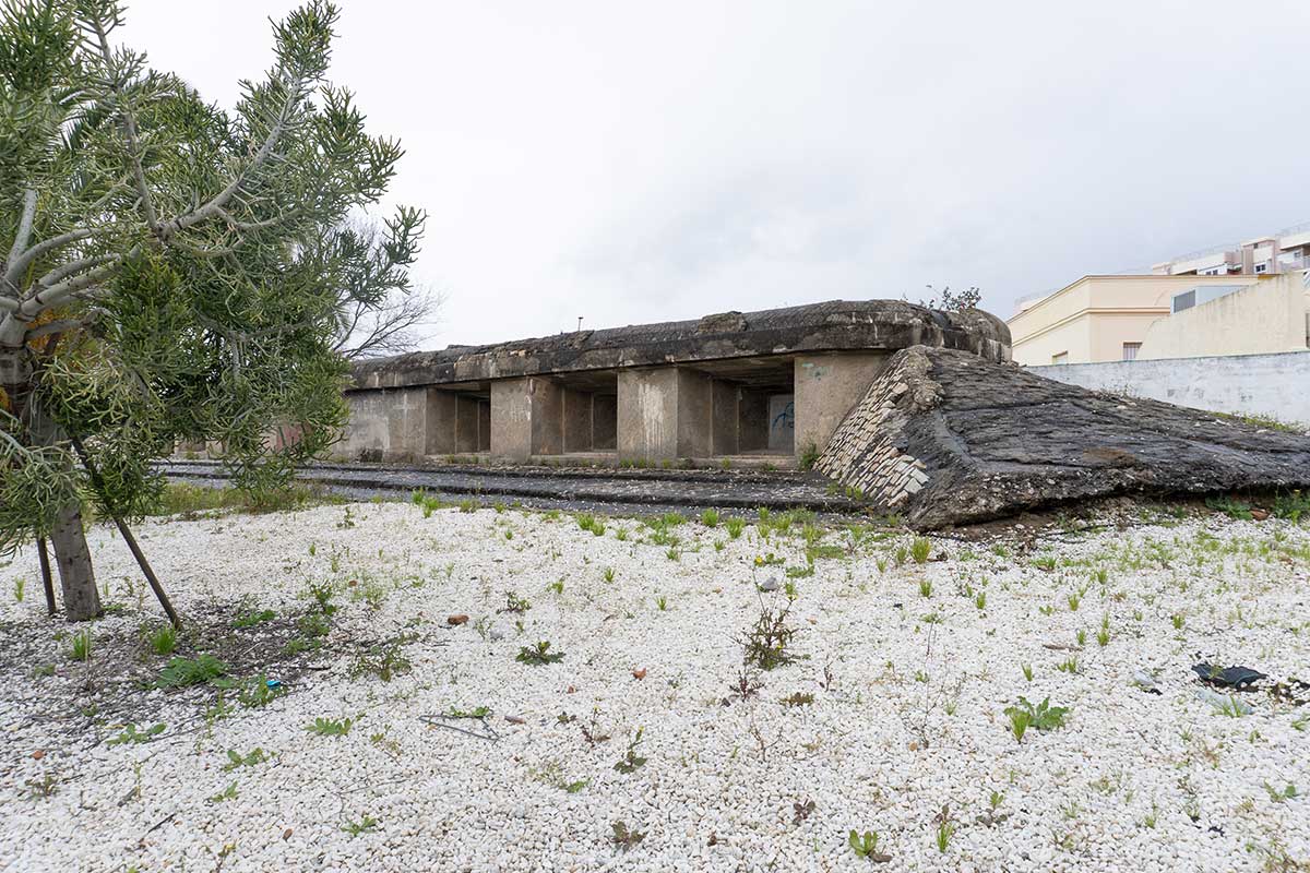 A bunker in La Linea de la Concepcion, Cadiz.