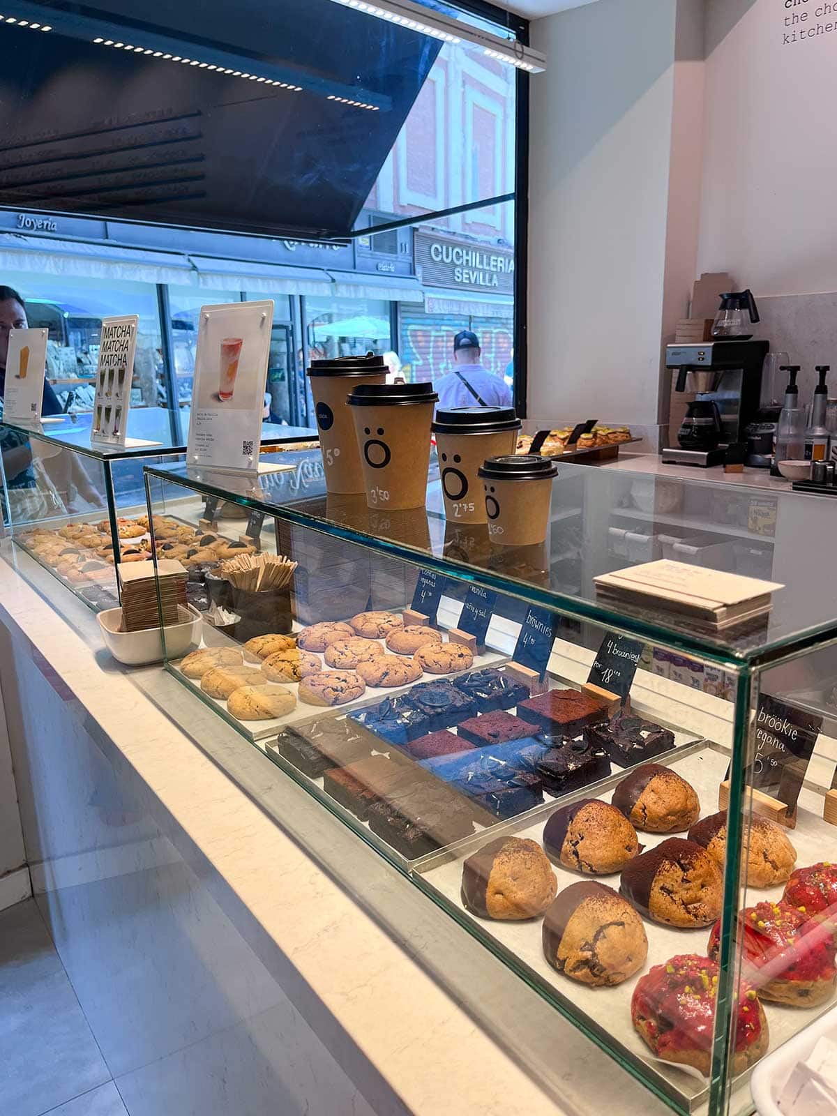 Ultimate Guide to Gluten-Free Seville 18 Chök gluten-free cafe in Seville, Spain.