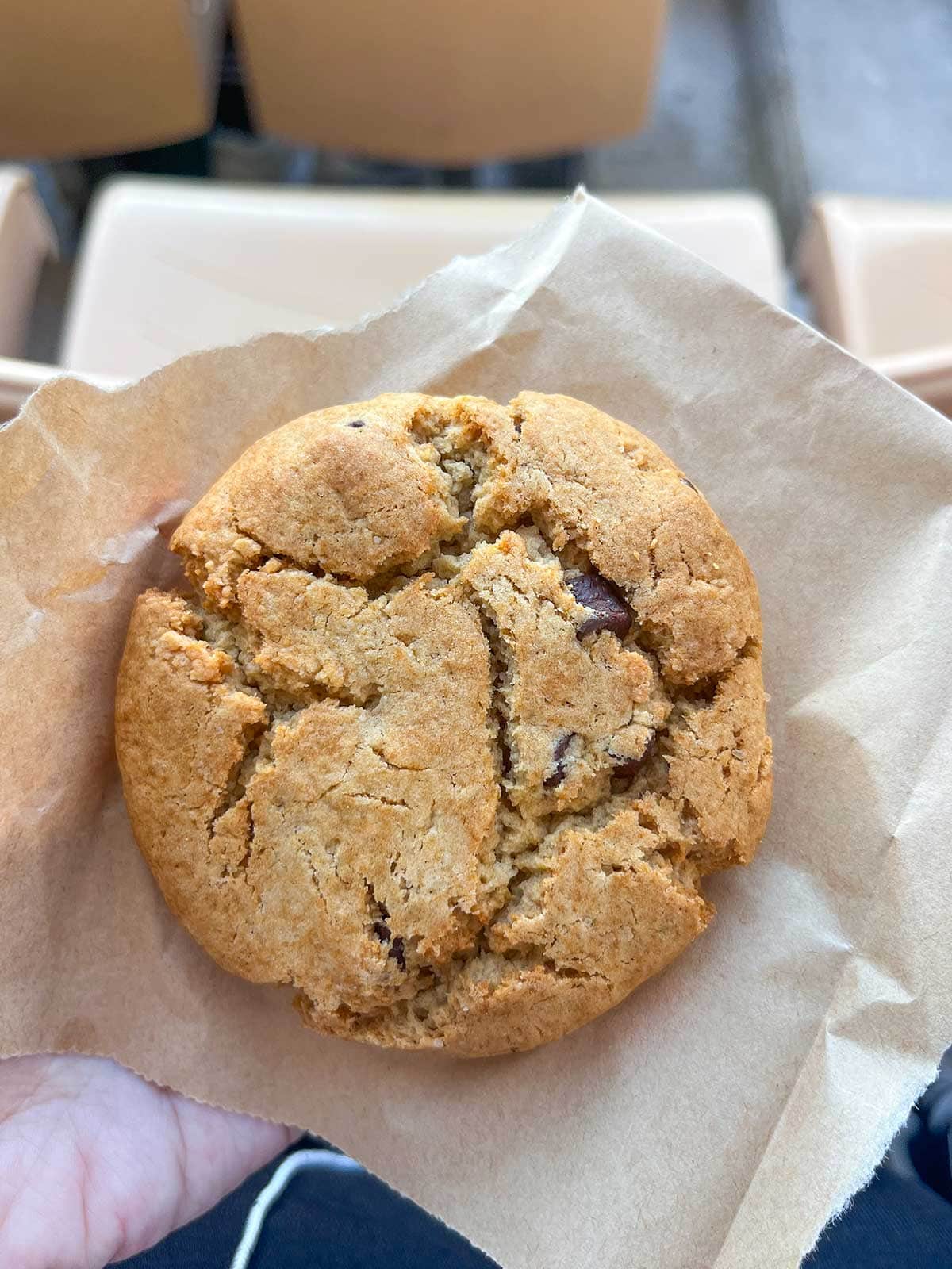 Ultimate Guide to Gluten-Free Seville 19 Gluten-free and vegan cookie at Chok Seville.